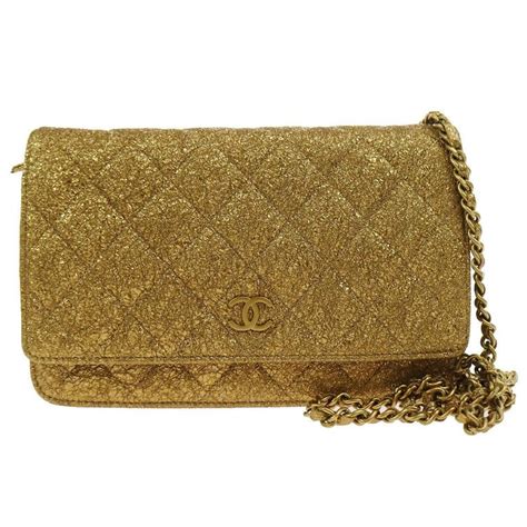 chanel gold box bag